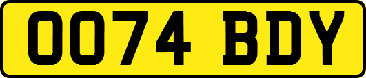 OO74BDY
