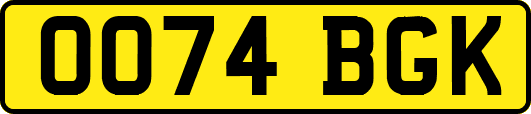 OO74BGK