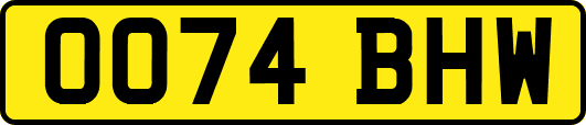 OO74BHW