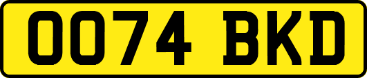 OO74BKD