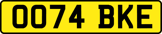 OO74BKE