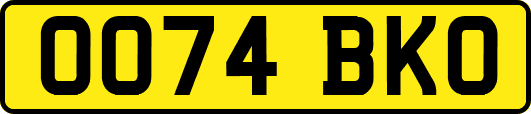 OO74BKO