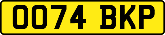 OO74BKP