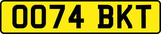 OO74BKT