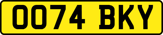 OO74BKY