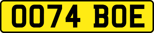 OO74BOE