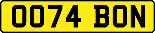 OO74BON