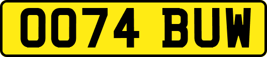 OO74BUW