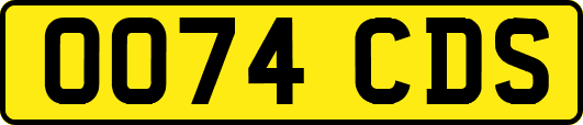 OO74CDS
