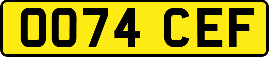 OO74CEF