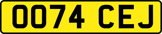 OO74CEJ