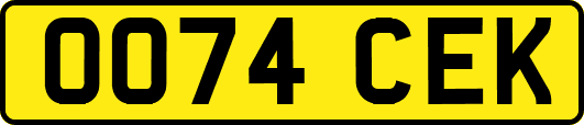 OO74CEK