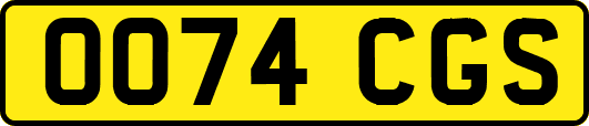 OO74CGS