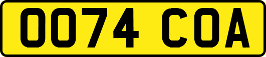OO74COA