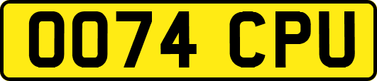 OO74CPU