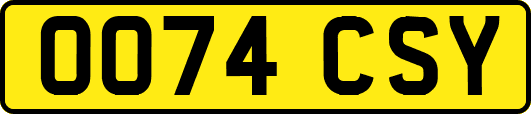 OO74CSY
