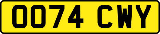 OO74CWY
