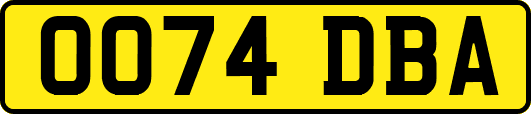 OO74DBA