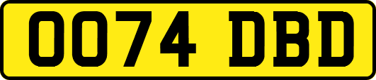 OO74DBD
