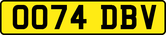 OO74DBV