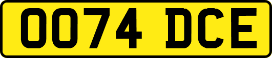 OO74DCE