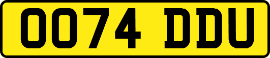OO74DDU