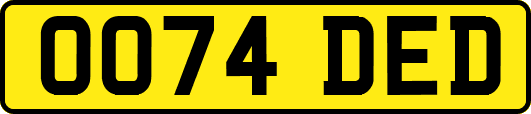 OO74DED