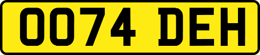 OO74DEH