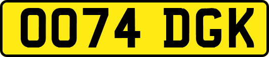 OO74DGK