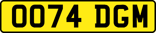 OO74DGM