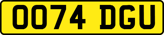 OO74DGU