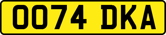OO74DKA