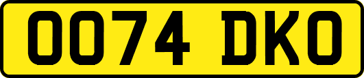 OO74DKO