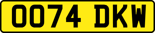 OO74DKW