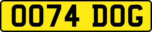 OO74DOG