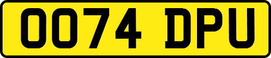 OO74DPU