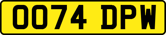 OO74DPW