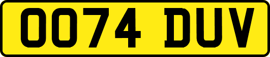 OO74DUV