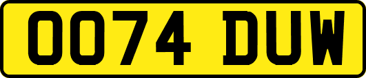 OO74DUW