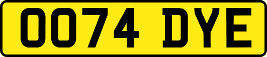 OO74DYE