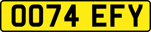 OO74EFY