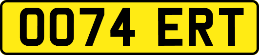 OO74ERT