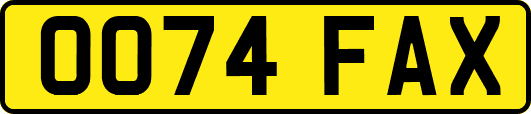 OO74FAX