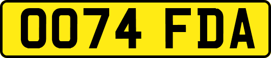 OO74FDA