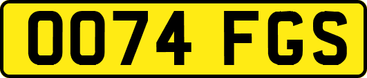 OO74FGS