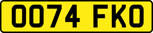 OO74FKO