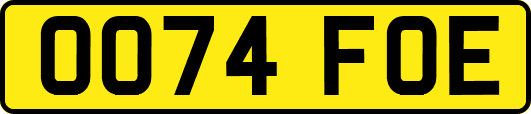 OO74FOE