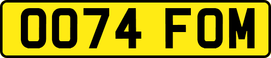 OO74FOM