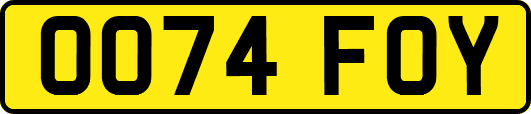 OO74FOY