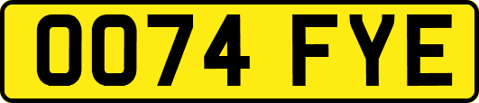 OO74FYE